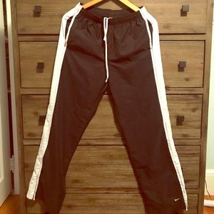 Nike jogging pants white/black size S